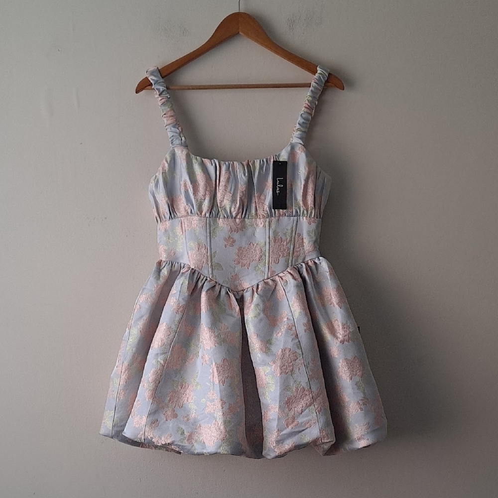 Lulu's Pastel Floral Dress